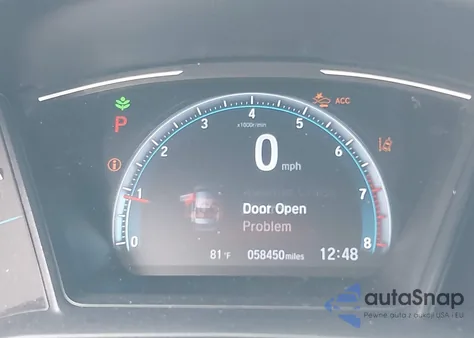 2020 Honda Civic Lx z USA, uszkodzony, nr VIN 2HGFC2F66LH569123